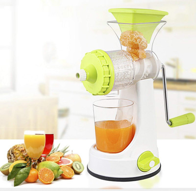 

Incredible juicer for fruits and vegetables with steel handle 0 Juicer(Green, 1 Jar)
