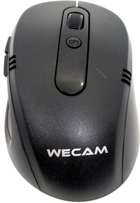 WECAM WE-201 BLACK Wireless Optical Gaming Mouse(USB 2.0, Black)
