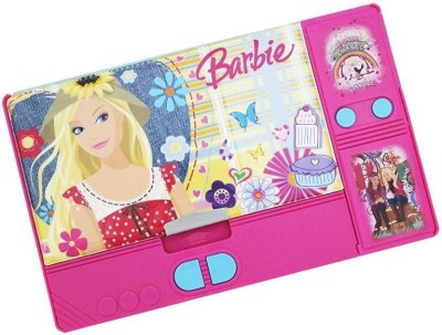 

Ishan Creation 2 calculator Barbie Pencil Box Art Pencil Box Art Plastic Pencil Box(Set of 1, Pink)