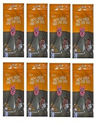

CHOMP Chicken Jerky Cat Treat, 80g (Pack of 8) Chicken Cat Treat(80 g, Pack of 8)