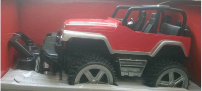 

Browner Runner RC Radio Control Jeep For Kids (Multicolor) (Red)(Red)