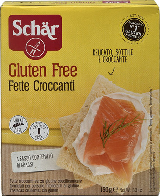 

Dr Schar Fette Croccanti Gluten Free Rusk NA flavored Cake Rusk(150 g)