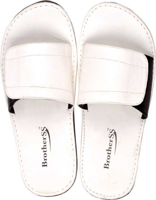 

Brotherss Men White Sandals