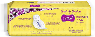 7 soft MAXY CARE LARGE 7 SANITARY PAD Sanitary Pad(Pack of 28)