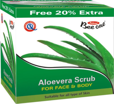 BEEONE ALOEVERA SCRUB 120 GM Scrub(120 g)