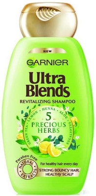 

Garnier Ultra Blends 5 Precious Herbs Shampoo, 340ml (Pack of 2)(680 ml)