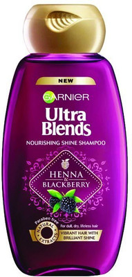 

Garnier Ultra Blends Henna Blackberry Shampoo, 360ml (Pack of 2)(720 ml)