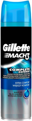 

Gillette Mach3 Complete Defense Extra Comfort Shave Gel(200 ml)