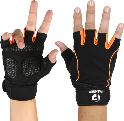 

fashnex Ultra Gym & Fitness Gloves (, Black