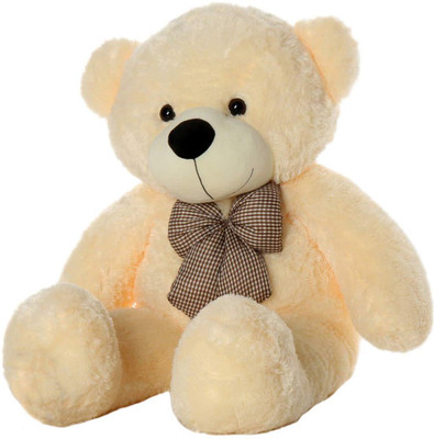 

Webby Huggable 3ft Teddy Bear with Neck Bow - 36 inch(Beige)