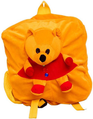 

MVC Yellow Bear Soft Toy Bag School Bag - 28.0065 cm(Multicolor)