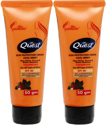 

Quest Sun Protection Cream - SPF 30++ PA++(50 g)