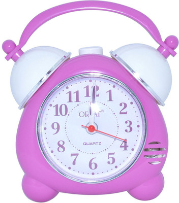 

Orpat Analog Pink Clock