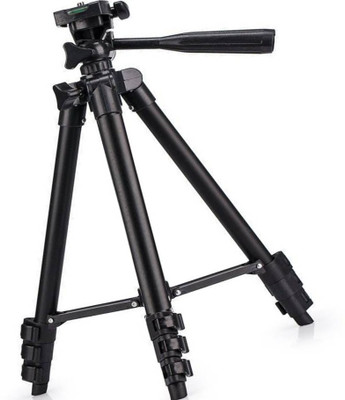 

ALONZO Tripod - Universal Tripod Portable & Foldable Tripod for Mobile and camera Tripod(Black, Supports Up to 1500 g)