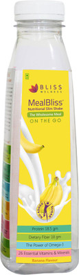 

Bliss Welness MealBliss On The Go (Nutritional Shake Mix) No Added Sugar - Banana(68.5 g)