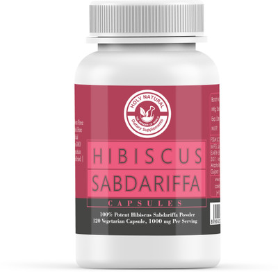 

Holy Natural Hibiscus Powder Capsule - 120 Veggie Caps(140 g)