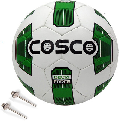 

Cosco Delta Force (International Match Standard Ball) Football - Size: (Pack of 1, Green