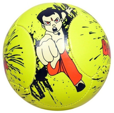 

ME New Choto Bheem Size  Football Soccer Ball For Kids Boys  To 8 Years. Football - Size: (Pack of 1, Multicolor