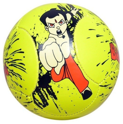 

ME New Choto Bheem Size  Football Soccer Ball For Kids  To 8 Years. Football - Size: (Pack of 1, Multicolor