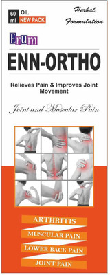 

ENN-ORTHO Pain Oil 60ml Pack of 2 Liquid(60 ml)