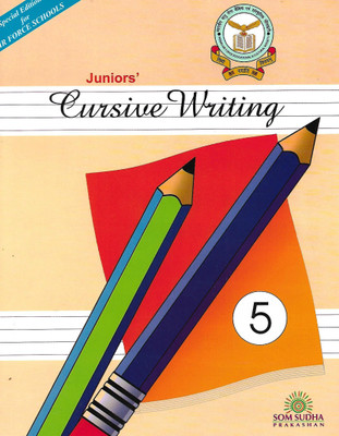 SOM SUDHA PRAKASHAN JUNIOR'S CURSIVE WRITING CLASS 5(English, Paperback, W.C. KASYAP)