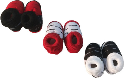 

NewJainTraders Booties(Toe to Heel Length - 5 cm Multi06)