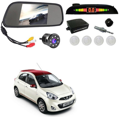 AYW 4.3 Digital Tft Lcd Screen Rearview Mirror Monitor For Reverse Camera White LCD(11 cm)