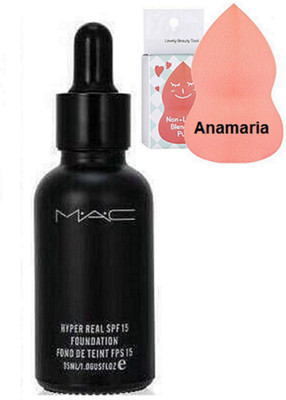 

anamaria Sponge Puff & Mac Hyper Real Foundation(Set of 2)