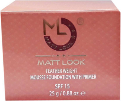 

Mattlook MF -01 Feather Weight Mousse Foundation with Primer_Natural Foundation(Natural)