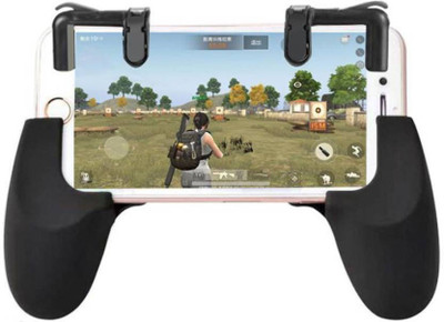 

MobiNok Mobile Game Joystick Grip Extended Handle Game Controller Sucker Gamepad Holder For 4.7-6.4 Inch Smart Phone With Pubg Sensitive Shoot/aim Buttons L1 R1 Trigger Gaming Accessory Kit(Black, For Android)