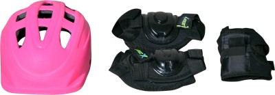 

Jaspo Skating Knee Elbow Wrist Head Guard Set For Kids 5 To 10 Years Skating Guard Combo(, Multicolor