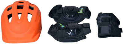 

Jaspo Skating Knee Elbow Wrist Head Guard Set For Kids 5 To 10 Years Skating Guard Combo(, Multicolor