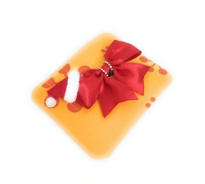 

SKD Christmas / Santa Claus Bow Clips Baby Bow Hair Clips Barrettes Hair Accessories for Baby Girls / Women - D001 Hair Clip(Red)