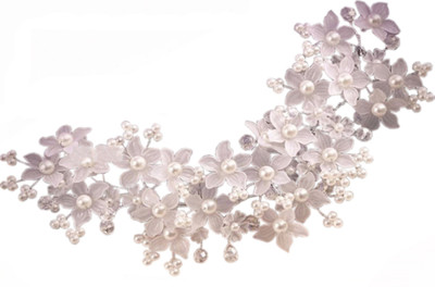 

Gownlink Bridal Crowns Headband Crystal Tiaras for Wedding Head Band Head Band(White)