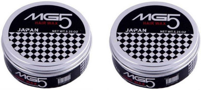 

Gjshop mg5 JAPAN HAIR WAX 2 PCS COMBO FOR STYLISH HAIR Hair Wax (100 gm/peice) Hair Wax(200 ml)