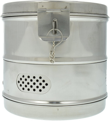 

Shakuntla Medical Dressing Drum, S.S. Dia 6 inch x Ht. 6 inch Instrument Stringer( )