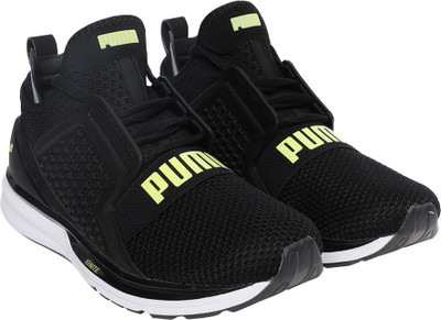 

Puma Boys & Girls Lace Sneakers(Black, Black-lemon tonic-white