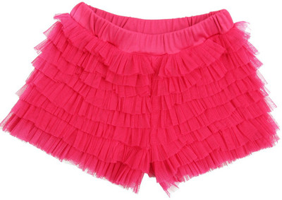 

Soul Fairy Short For Girl's Party Solid Cotton(Pink, Pack of 1