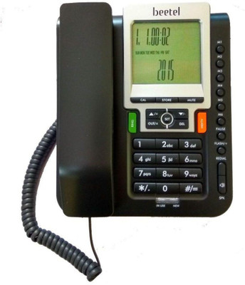 

Beetel M 71 BLACK Corded Landline Phone(Black, White)