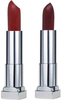 

KRAYONS SHEER MATTE LIPSTICK HOT AND BOLD SOFT CREAMY MATTE LIPSTICK (SET OF 2)(CENTRE STAGE, CHERRY MAROON)