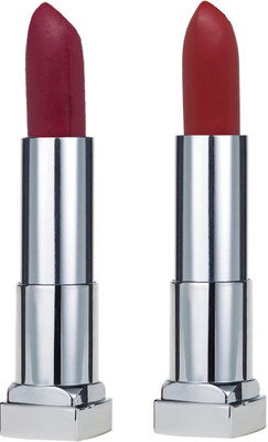 

KRAYONS SHEER MATTE LIPSTICK HOT AND BOLD SOFT CREAMY MATTE LIPSTICK (SET OF 2)(SHOCKING PINK, CODE RED)