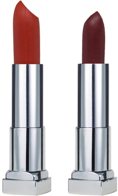 

KRAYONS SHEER MATTE LIPSTICK HOT AND BOLD SOFT CREAMY MATTE LIPSTICK (SET OF 2)(ORANGE SPARK, CHERRY MAROON)