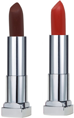 

KRAYONS SHEER MATTE LIPSTICK HOT AND BOLD SOFT CREAMY MATTE LIPSTICK (SET OF 2)(BRICK TONE, ORANGE CRUSH)