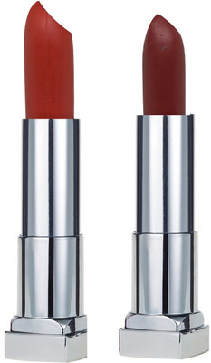 

KRAYONS SHEER MATTE LIPSTICK HOT AND BOLD SOFT CREAMY MATTE LIPSTICK (SET OF 2)(ORANGE SPARK, SIGNAL RED)