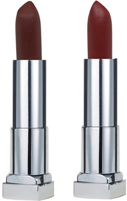 

KRAYONS SHEER MATTE LIPSTICK HOT AND BOLD SOFT CREAMY MATTE LIPSTICK (SET OF 2)(BRICK TONE, SIGNAL RED)
