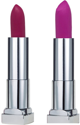 

KRAYONS SHEER MATTE LIPSTICK HOT AND BOLD SOFT CREAMY MATTE LIPSTICK (SET OF 2)(FRENCH ROSE, ROSE PETALS)