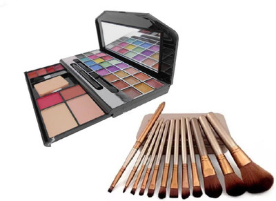 

Miss Boss make up kit & brush combo(Pack of 2)