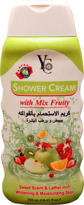

YC SHOWER CREAM WITH MIX FRUITY(250 ml)