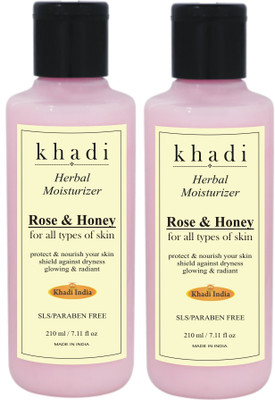 

Khadi Herbal Moisturising Lotion Rose & Honey(420)