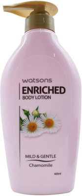 

Watsons Enriched Body Lotion, Mild & Gentle Chamomile(400 ml)